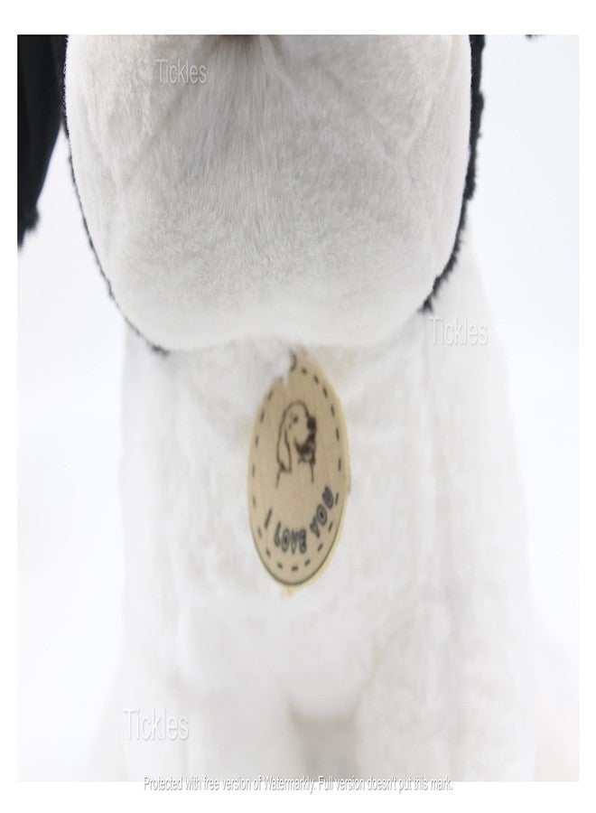 تيكلز لعبة حيوان قطيفة ناعمة محشوة على شكل جرو تداعب الأطفال كهدية عيد ميلاد (اللون: بني؛ الحجم: 30 سم) - Image 4